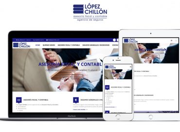 Nueva web de López Chillón en distintos tipos de dispositivos